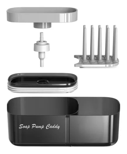 Fregalux® – Dispensador de Lavaloza 3 en 1 para Cocina